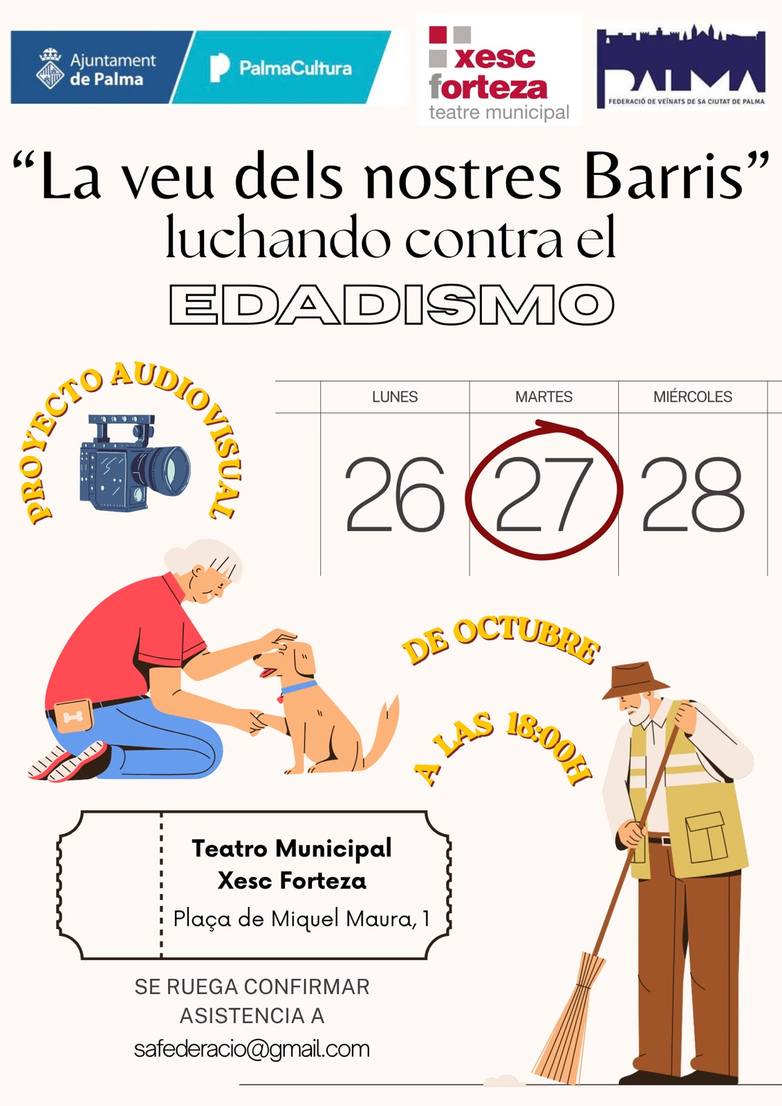 Cartel edadismo